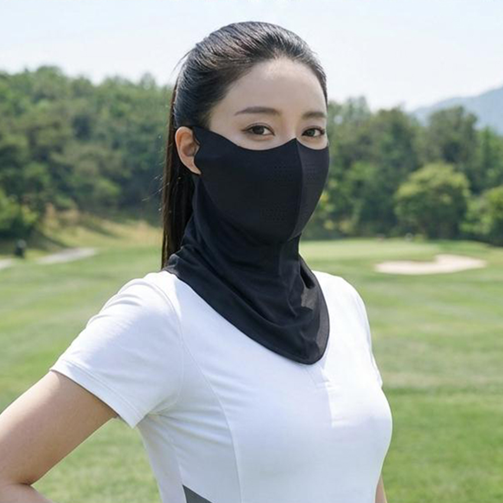 스포츠마스크 여름 냉감마스크 자외선차단 골프 테니스 - 상품 이미지