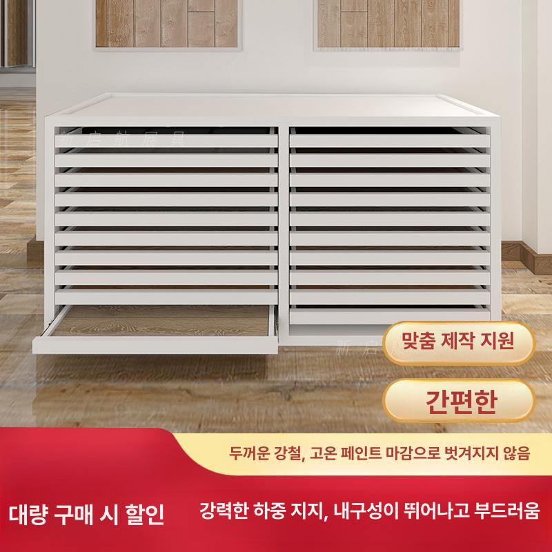 전시대 진열대 매장 매대 업소용 거치대 철제선반 진열장 정리대 계단식 산업용 - 상세 이미지 2