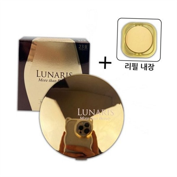 실키 내추럴 팩트 촉촉한 팩트 23호 메이크업 파우더 휴대용 - 상품 이미지