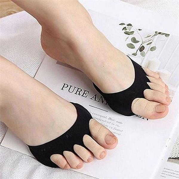 하프 페이크삭스 여름 덧신 양말 반덧신 쿠션 여성 - 상품 이미지