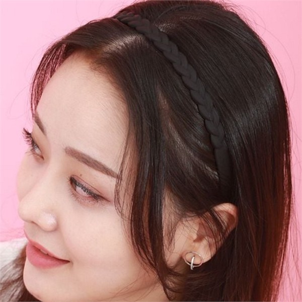 데일리 헤어밴드 꼬임 여성 헤어밴드 플라스틱 심플 머리띠 포인트 - 상품 이미지