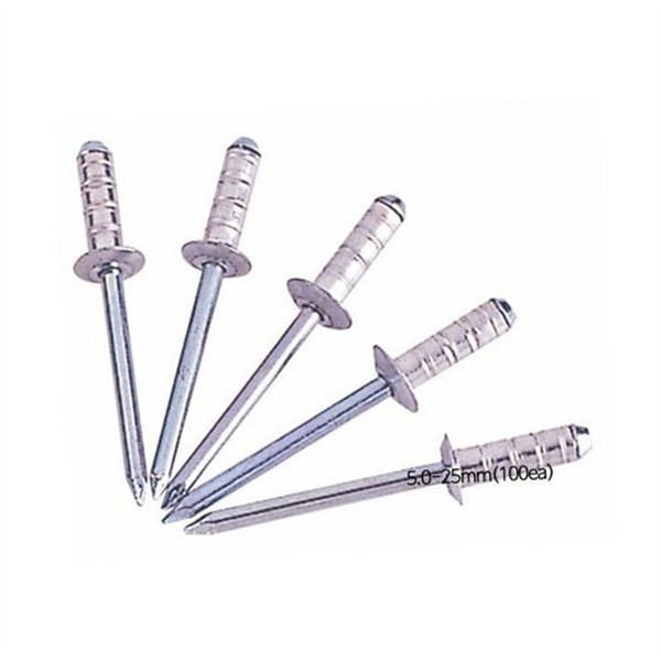 체결용 알루미늄 리벳 못 산업용 블라인드 리벳 못 5.0mm 25mm - 상품 이미지