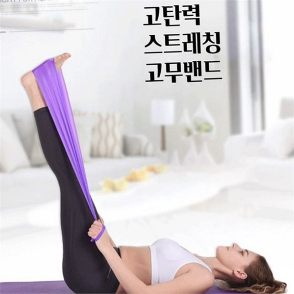 휴대용 고무 밴드 운동 스쿼트 튜빙 밴드 운동 라텍스 근력 - 상세 이미지 2