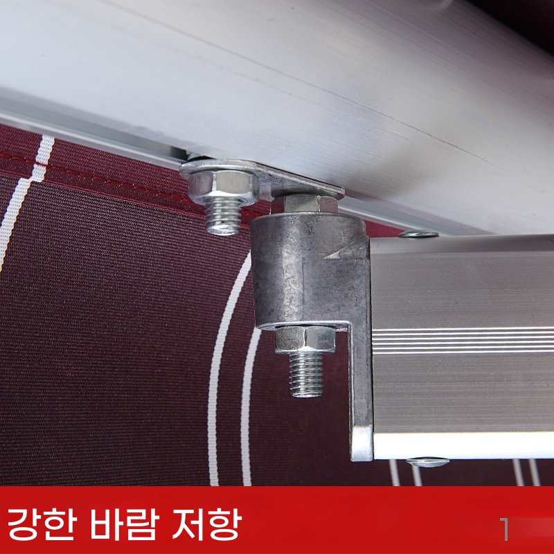 벨라로크 접이식 어닝 비가림막 야외 발코니 그늘막 천막 A. 폭 2.0m x 길이 1.5m - 상세 이미지 3