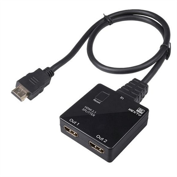 일체형 hdmi 분배기 멀티디스플레이 hdmi 2.1 분배기 케이블 모니터 - 상세 이미지 2