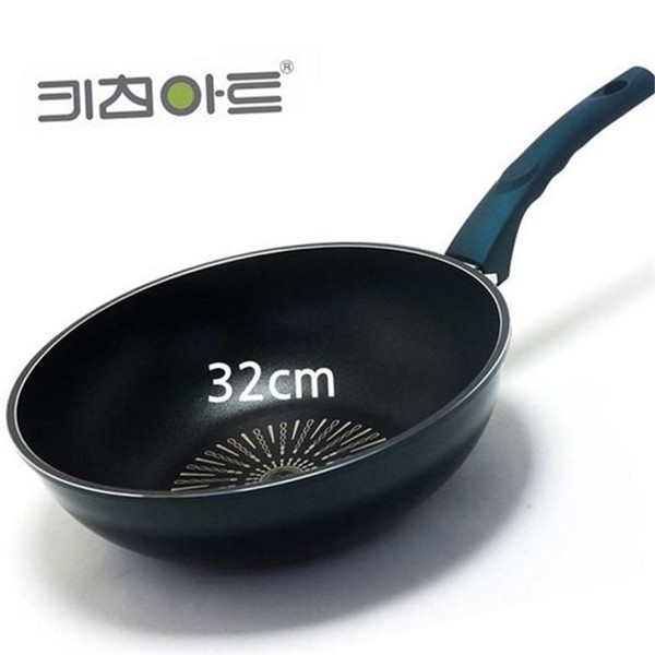 깊은 티타늄 궁중 팬 볶음용 인덕션 궁중 팬 프라이팬 논스틱 - 상세 이미지 2