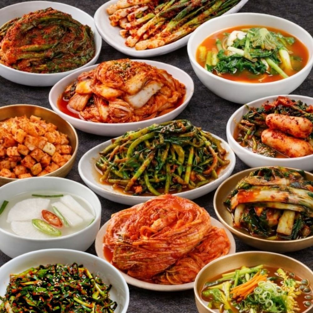 전라도 국내산 포기 물김치 얼갈이 열무 총각김치 1kg - 상품 이미지