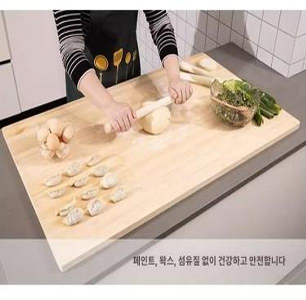 제빵 대형도마 업소용 나무 반죽 주방 베이커리 카페 커팅보드 제과 - 상세 이미지 2