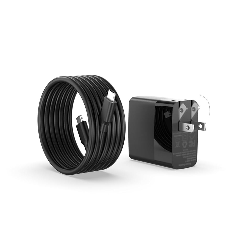 Superer 울트라 미니 충전기 삼성 크롬북 XE350XBA 롱 엑스트라 코드 XE525QBB 및 4+ XE510C24 이상적 XE513C24 XE521QAB 학교 XE520QA - 상품 이미지