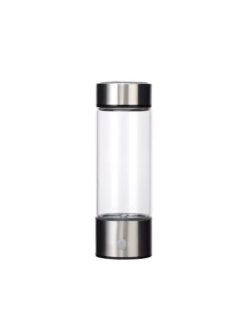휴대용 수소수 텀블러 USB충전 수소수 생성기 스테인리스 보틀 빠른 생성 실버 420ml - 상세 이미지 5