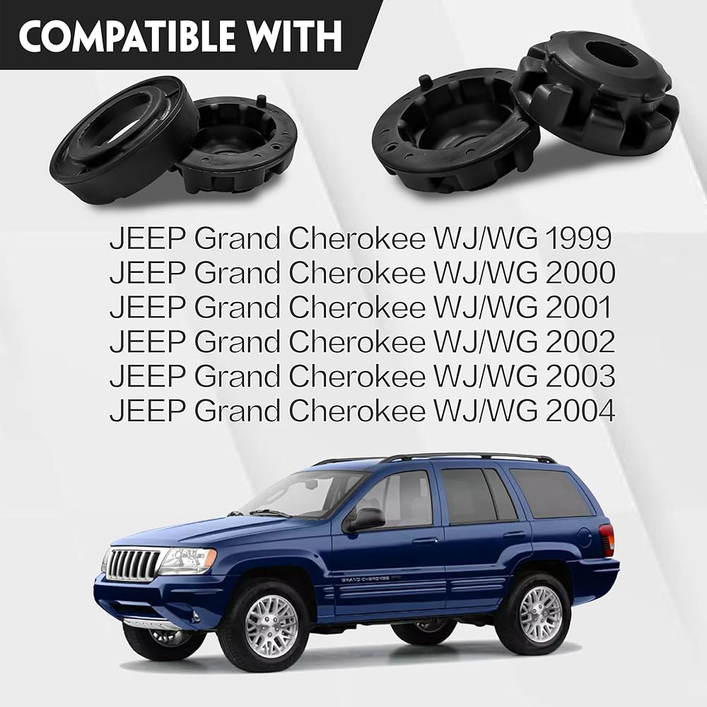 Jeep Grand Cherokee WJ /WG 1999-2004용 프론트 상부 및 하부 코일 스프링 아이솔레이터 키트 52088257 52088401 K160040 K160041 - 상세 이미지 3
