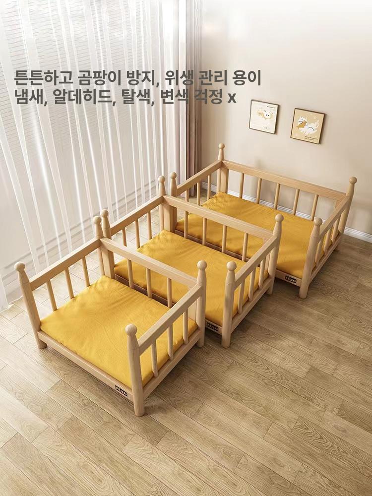 대형 애견침대 방석 소파 베드 개집 사계절 펫하우스 내구성 반려견침대 매트 - 상세 이미지 2