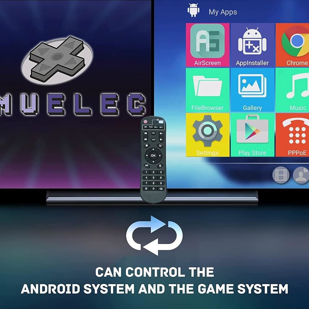 Kinhank 2026, 10만 개 이상의 게임 레트로 콘솔을 갖춘 슈퍼 콘솔 X2 프로 업그레이드, EmuELEC 4.6 / Android 9.0 인 1, 2.4G+5G 및 BT - 상세 이미지 3