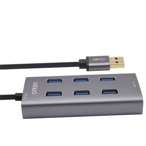 3.0 usb 허브 고속 유전원 허브 알루미늄 노트북 확장 7구 - 상품 이미지