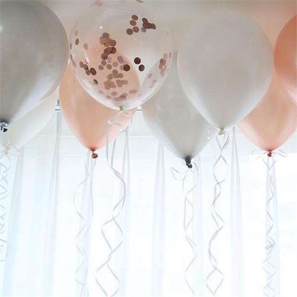 셀프 생일 파티 풍선 천장 생일 풍선 장식 컨페티 벌룬 - 상품 이미지