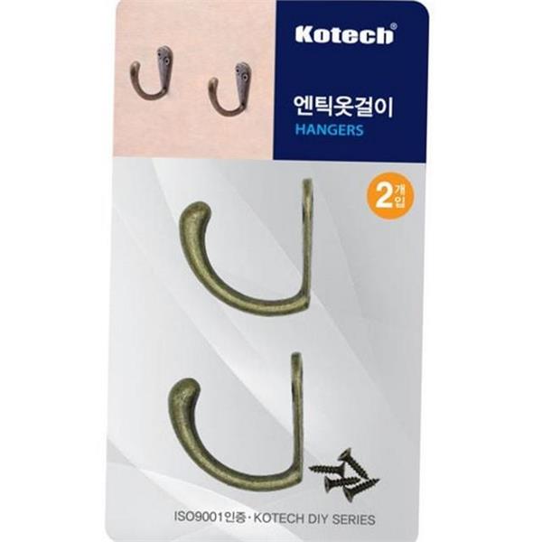 주방 벽걸이 옷걸이 방문 부착형 옷걸이 후크 행거 - 상세 이미지 2