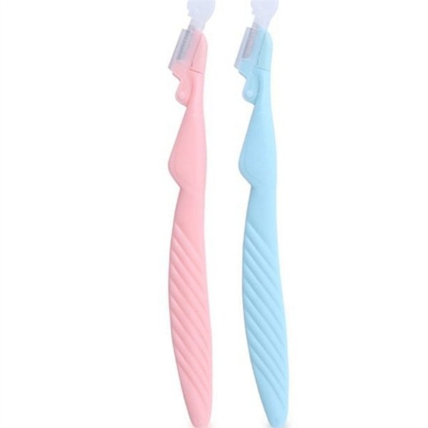 휴대용 눈썹 칼 미용 눈썹 정리 칼 메이크업 안전 여성 - 상품 이미지