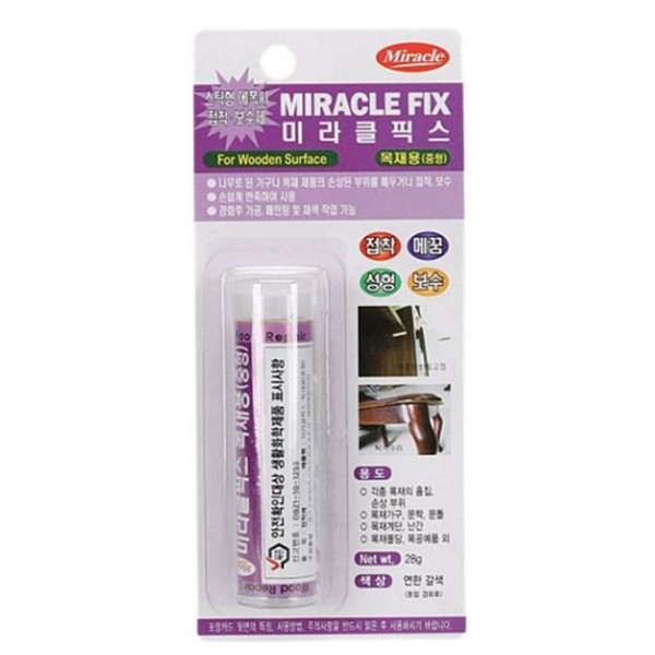 강력 목재 접착제 틈새 목재 메꿈제 보수제 성형제 - 상품 이미지