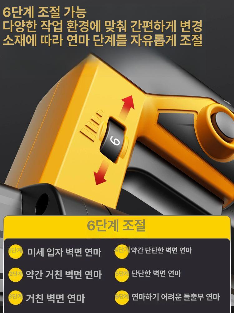 목공전용 연삭기 바닥 전기샌더기 사포 벨트샌딩기 목재 산업용 - 상세 이미지 5