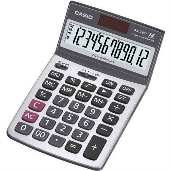 경리용 일반 계산기 회계용 사무용 계산기 학원용 학교 개인용 - 상품 이미지