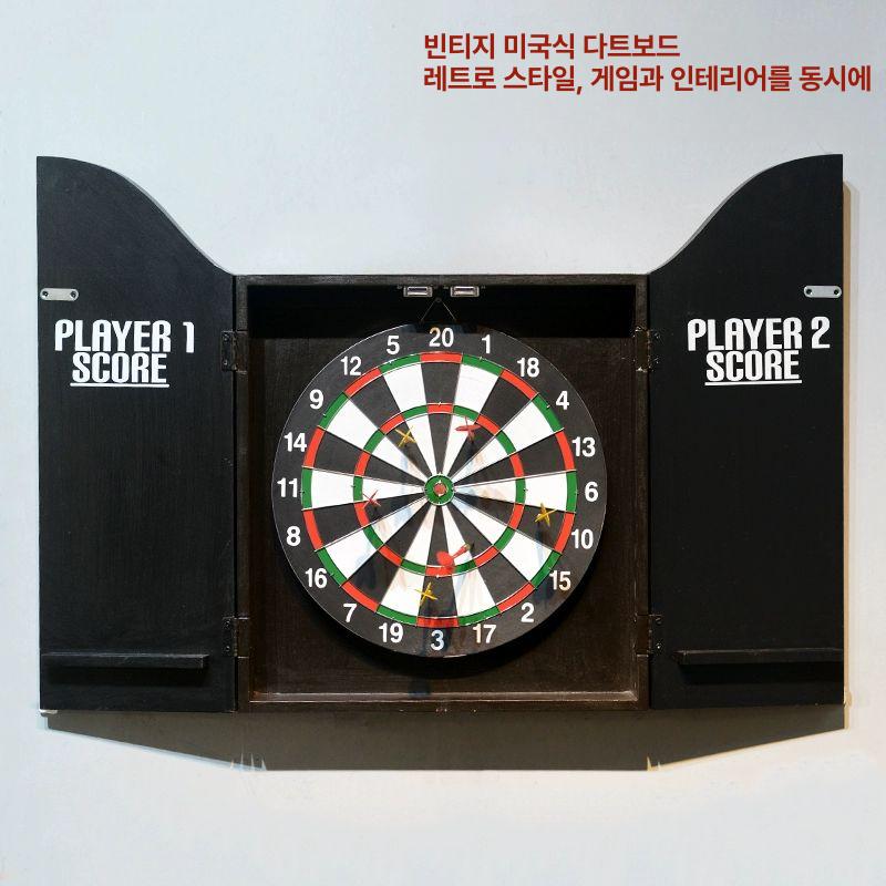 빈티지 당구점수판 벽걸이 스코어보드 득점판 벽부착 레트로 디지털 리모콘 간이 - 상세 이미지 3