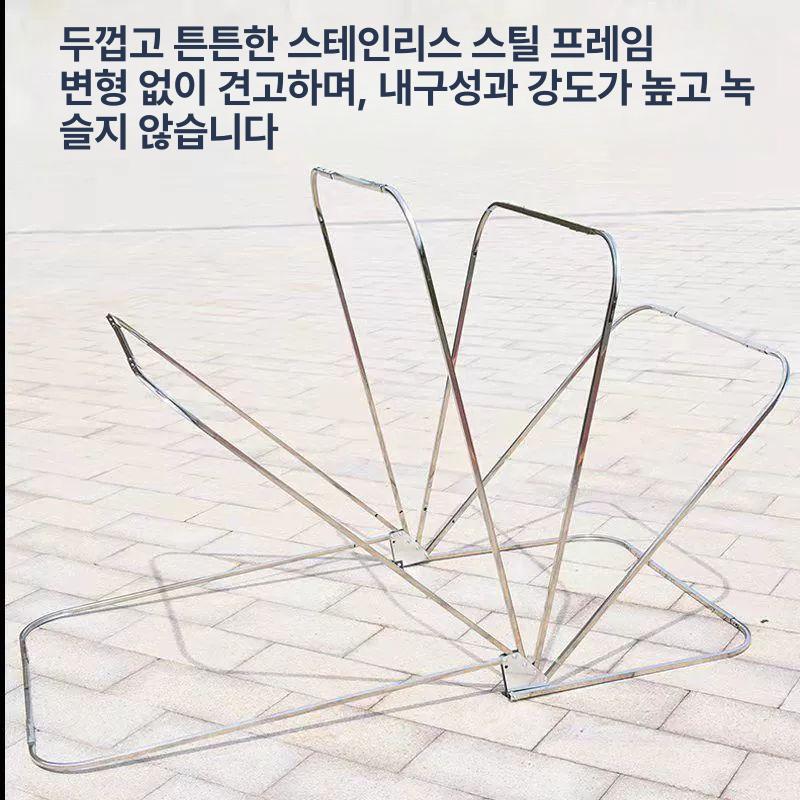 접이식 덮개 주차 캐노피천막 간이 그늘막 방수천막 고급 투명 타포린 야외천막 - 상세 이미지 5