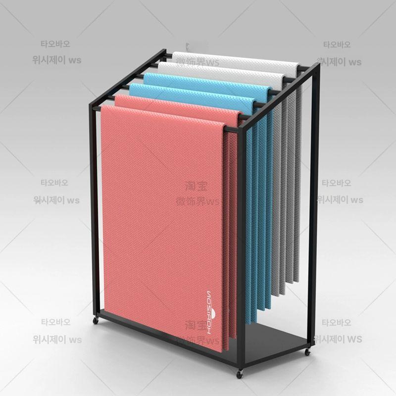 요가매트 거치대 이동식 필라테스 요가 수납 기구 매트 보관함 정리대 - 상세 이미지 2