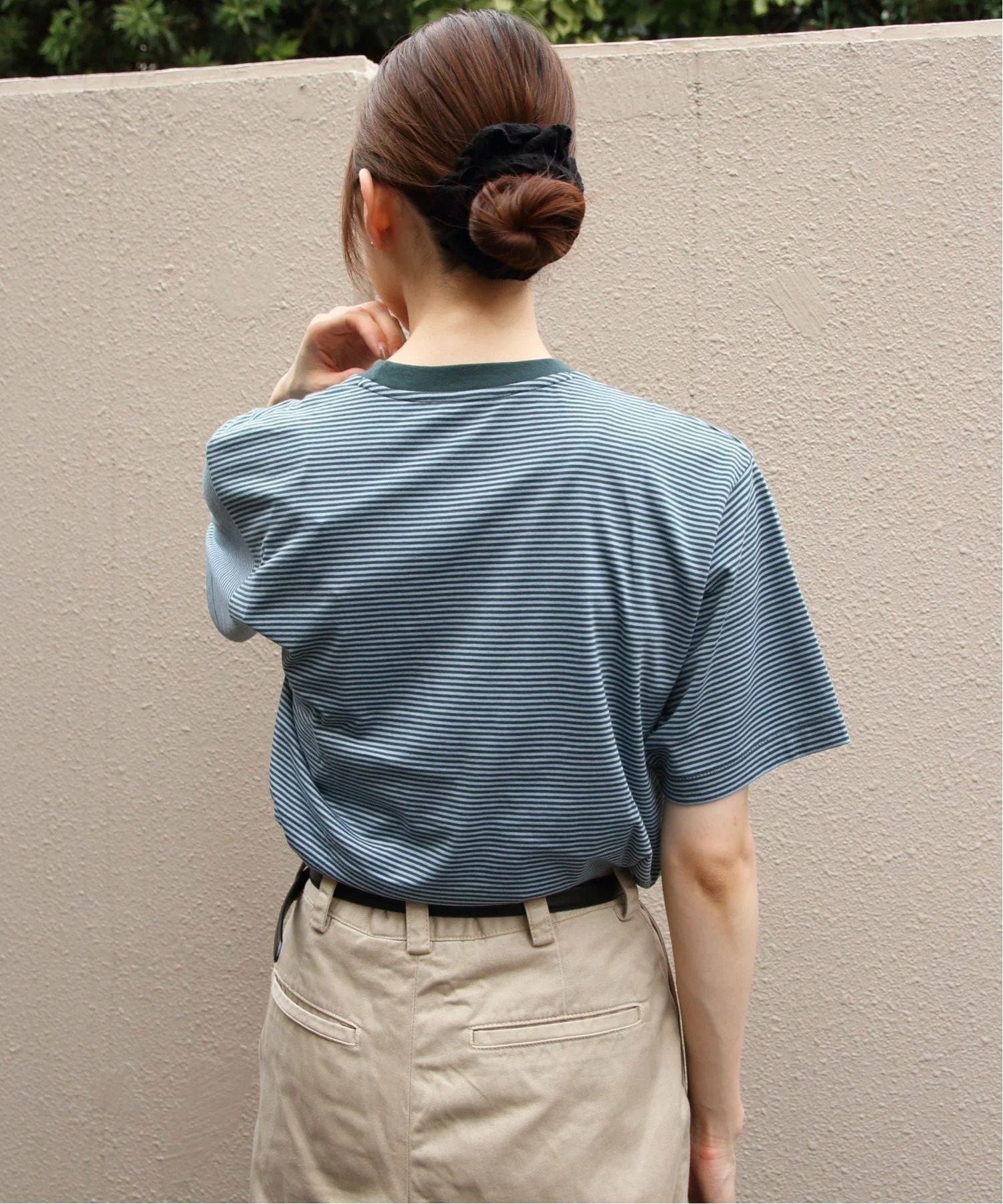 단톤 여성 스프라이트 반팔 크루넥 로고 티셔츠 [26SS] 시원한 부드러운 가벼운 포인트 - 상세 이미지 5