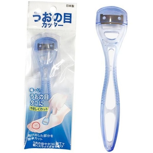휴대용 발 각질 제거기 수동 티눈 제거기 굳은살 발바닥 면도기 - 상품 이미지