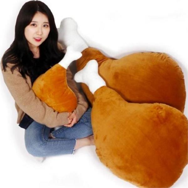재미 대형 닭 다리 쿠션 치킨 닭 다리 쿠션 인테리어 - 상품 이미지