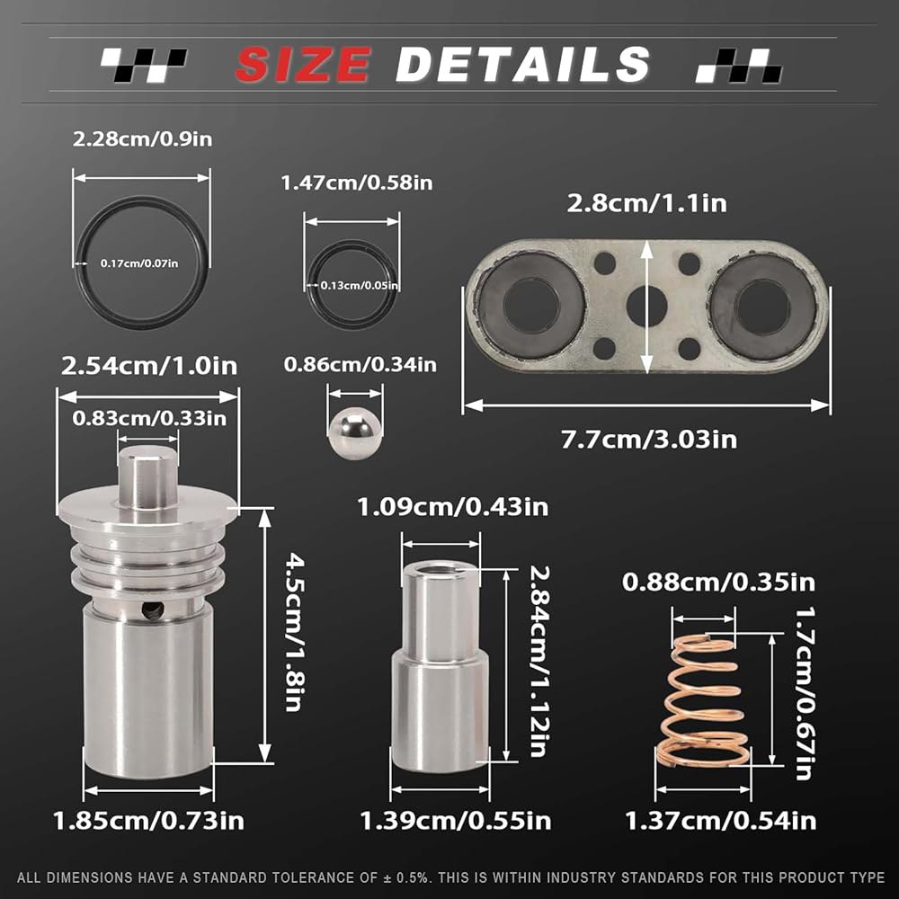 6L90 8L90 6L80 Sure Cool System STL010 (2014+) /90E, 8L80 /90E (2016+) 15251488 온도조절기 바이패스 키트용 개스킷 - 상세 이미지 3