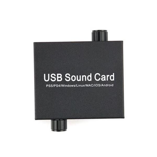 스테레오사운드 usb 사운드 카드 오디오 외장형 사운드 카드 노트북 컨버터 - 상품 이미지