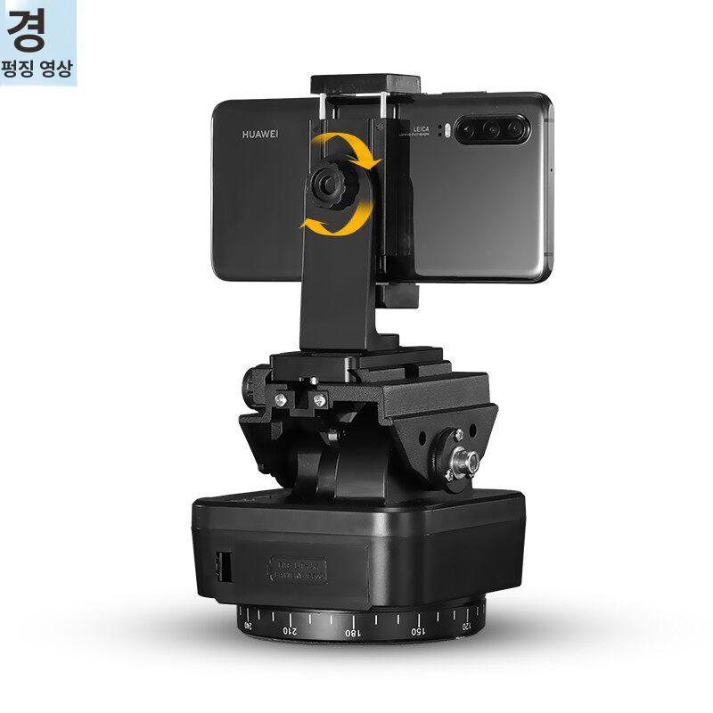카메라 회전 삼각대 자동 촬영 거치대 DSLR 브이로그 스탠드 - 상세 이미지 3