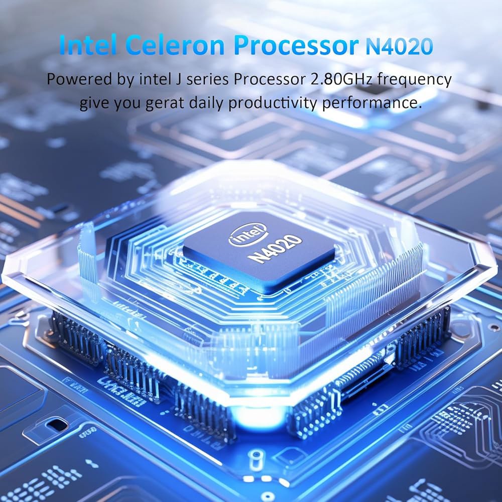 KurieTim 14.1인치 FHD 노트북, Intel_Celeron N4020, 컴퓨터, x2, 휴대용 8GB SSD, Pro Wi-Fi, RAM, Windows11 학생용, - 상세 이미지 2