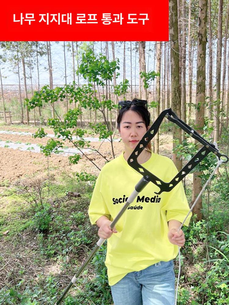 복층 장대 집게봉 두꺼운 스틱 높은 로드 후크 걸이 - 상세 이미지 3