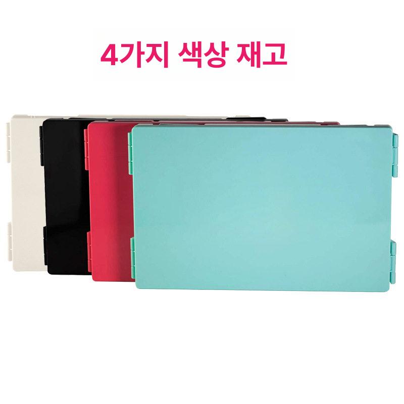 3면 접이식 셀프이발 면도 후방 거울 LED LED 포함 화이트 - 상세 이미지 5