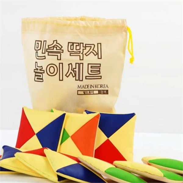 부드러운 민속 딱지 놀이 푹신한 딱지 치기 놀이 어린이 가족 - 상품 이미지