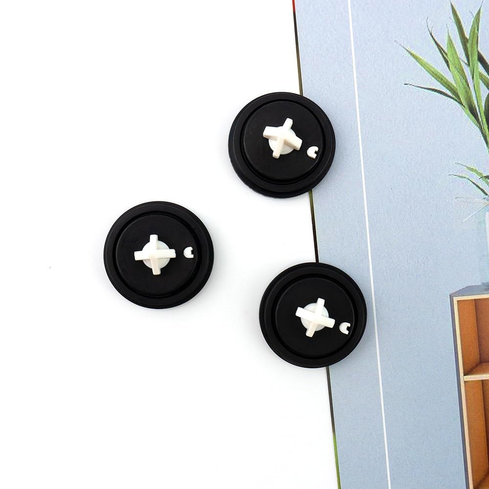 블링킹덤 3 PCS 교체 고무 볼 밸브 와셔, 직경 27mm 시스터 리필 다이어프램 변기 입구 플로트 와셔 - 상세 이미지 2