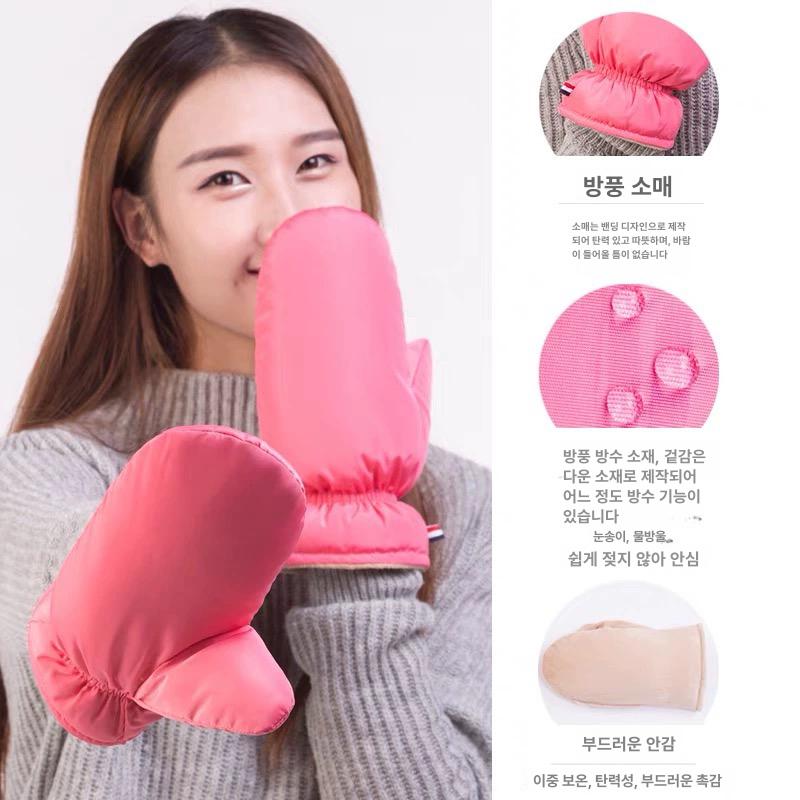 등산 벙어리 캠핑 스키 장갑 - 상세 이미지 3