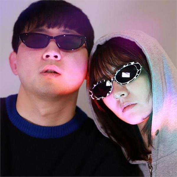 힙한 패션 선글라스 빈티지 레트로 선글라스 틴트 미러 여름 - 상품 이미지