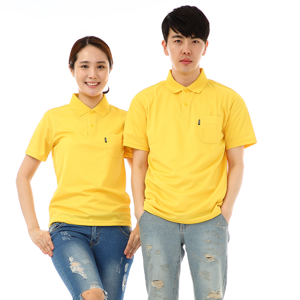 (21color)쿨론카라 반팔티셔츠 단체 가게 음식점 홀서빙복 - 상세 이미지 4