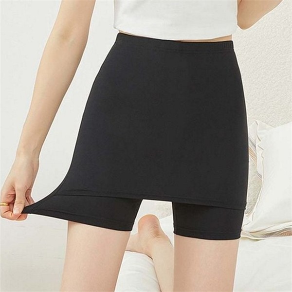 비침방지 여성 속바지 레이어드 속치마 와이존커버 이너 팬츠 - 상품 이미지