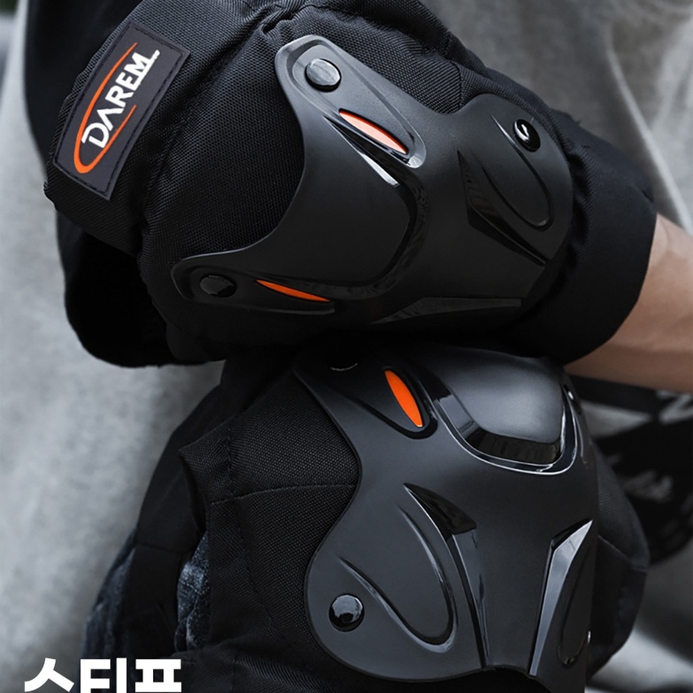 오토바이 킥보드 라이더 라이딩 프로텍터 자전거 무릎 팔꿈치 보호장비 방수 스쿠터 이미지 7