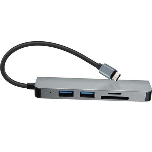 휴대용 c 타입 멀티 허브 유선 usb 멀티 허브 노트북 - 상품 이미지