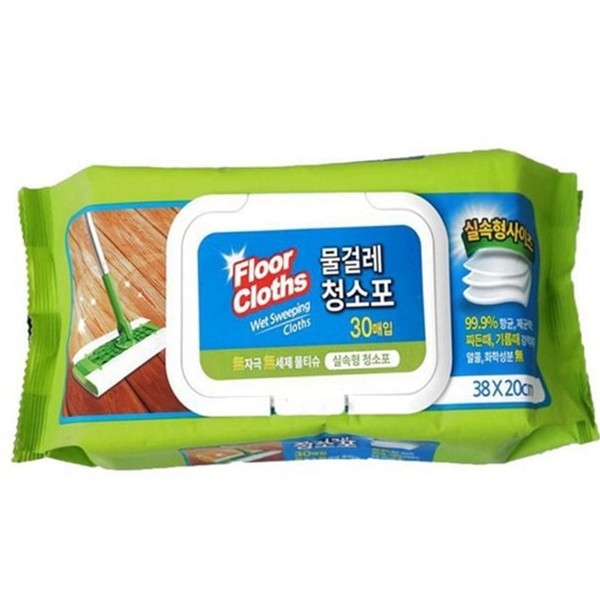 다목적 물걸레 청소포 가정용 물걸레 티슈 일회용 바닥 대형 주방 - 상세 이미지 2