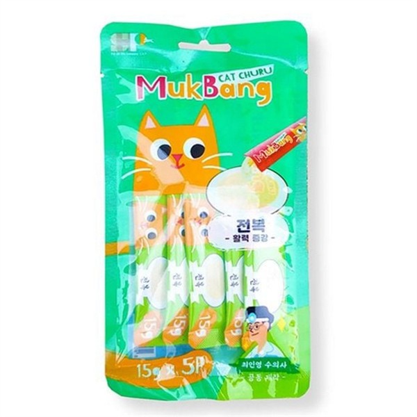 짜먹는 고양이 간식 시니어 고양이 습식 간식 퓨레 타우린 - 상품 이미지