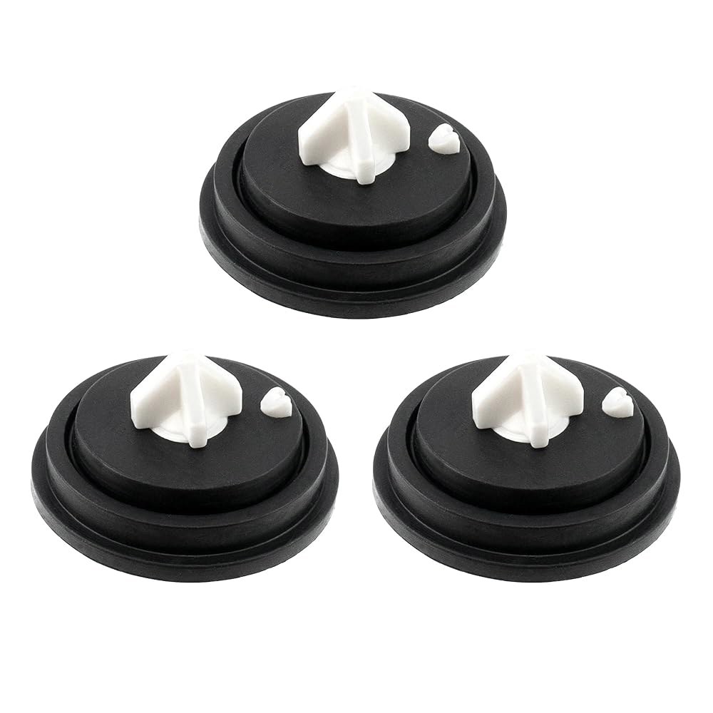 블링킹덤 3 PCS 교체 고무 볼 밸브 와셔, 직경 27mm 시스터 리필 다이어프램 변기 입구 플로트 와셔 - 상품 이미지