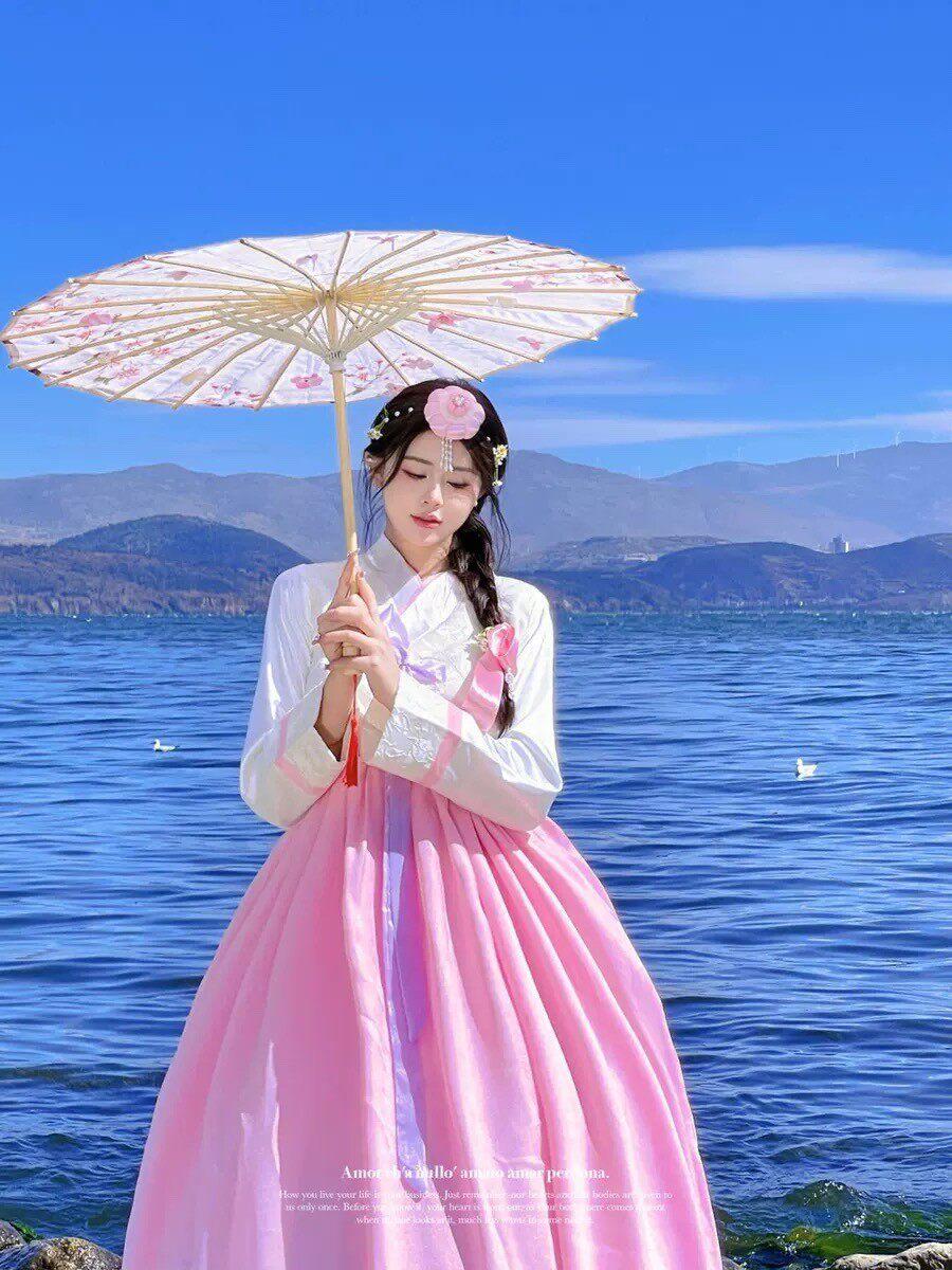 어우동 한복 사극 황진이 기생 의상 졸사 여자 경복궁 - 상세 이미지 4