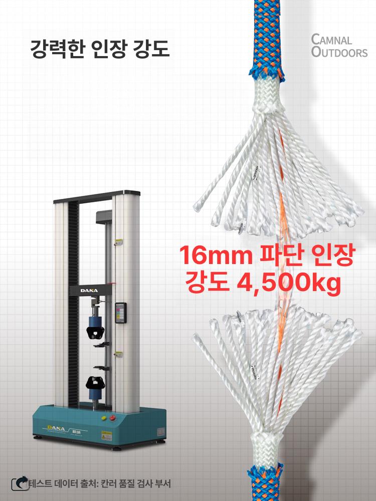 인명구조 탈출로프 소방 등산 안전장비 줄 비상탈출 생명선 낙하방지 구조용 - 상세 이미지 3