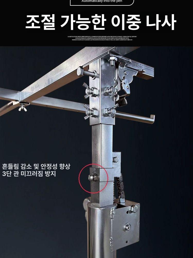 수동 에어컨 리프트 목공 장식 윈치 받침대 - 상세 이미지 5